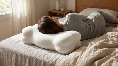 LuxeCloud - The Premium Ergonomic Pillow