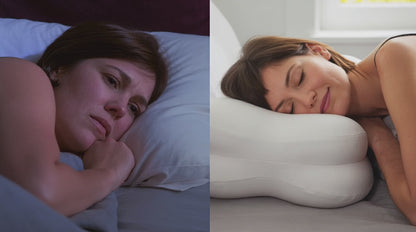 LuxeCloud - The Premium Ergonomic Pillow